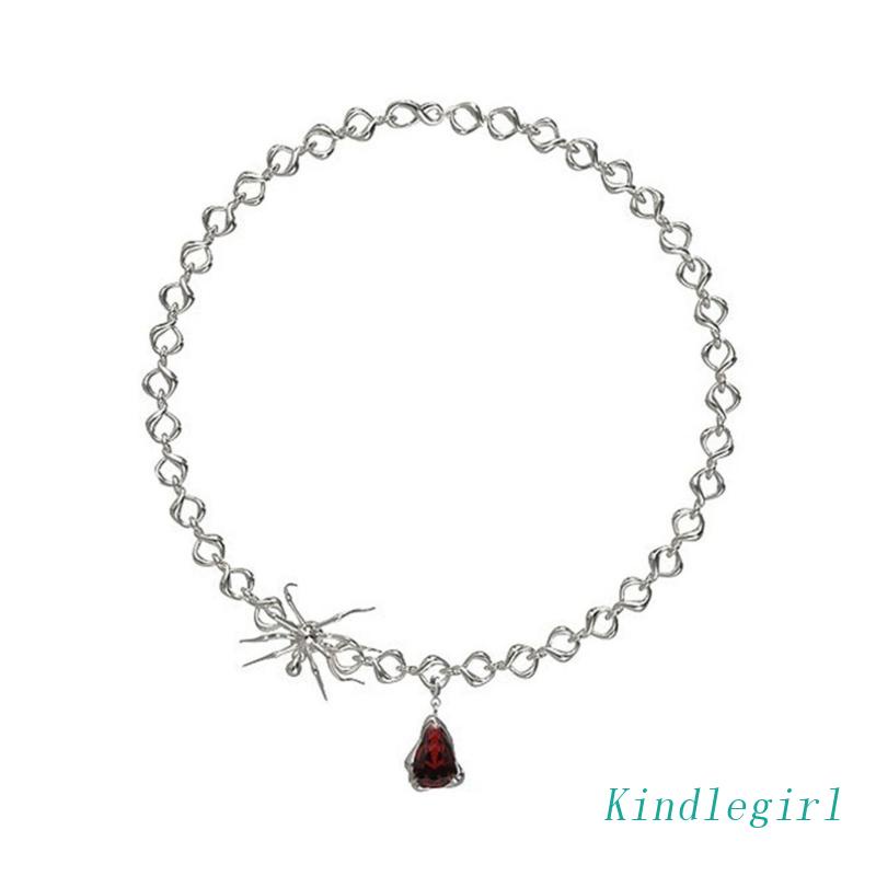 Vòng cổ Hợp Kim Mặt Nhện Độc Đáo Cho Nữ