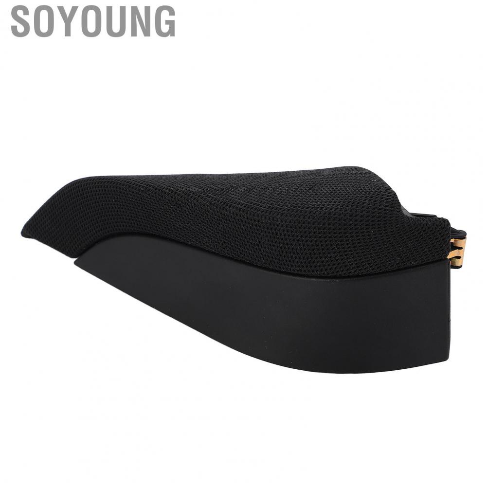 Soyoung Car Door Tweeter Speaker Cover  Easy To Install Wearproof Rounded Corners Trim Dustproof Durable Construction 1095686 00 F for Vehicle