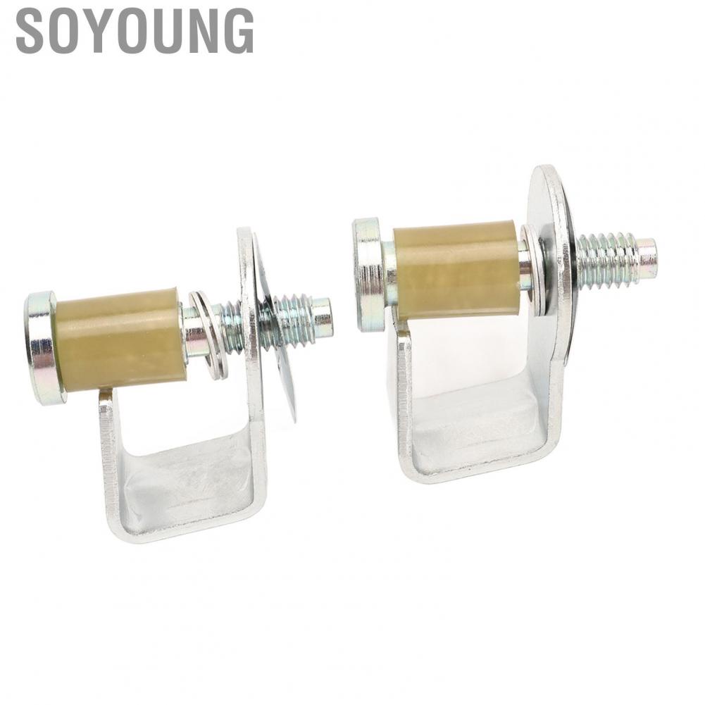 Soyoung Door Striker Bolt  Long Service Life Perfect Match Professional 2PCS Reliable Performance Wide Application 38448 Latch Lock for Car