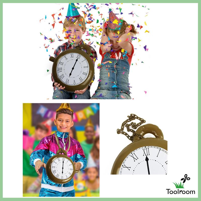 Đồng Hồ Bơm Hơi Treo Tường Trang Trí Trong Nhà Và Ngoài Trời