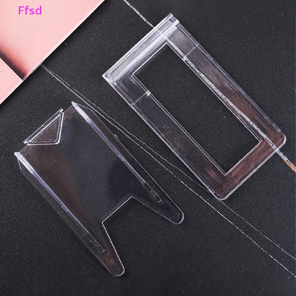 1 Giá Đỡ Trưng Bày Đĩa Ảnh / Điện Thoại Bằng Nhựa Tùy Chỉnh Tiện Dụng