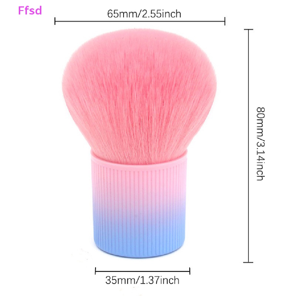 {Ffsd} Cọ Phủi Bụi Làm Sạch Móng Tay Gel Acrylic Mềm Mại * Bán Chạy