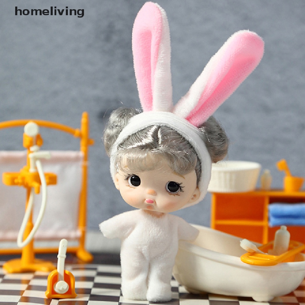 Mô Hình Búp Bê Ob11 Mặc Đồ Dễ Thương 11cm Tỷ Lệ 1 / 12