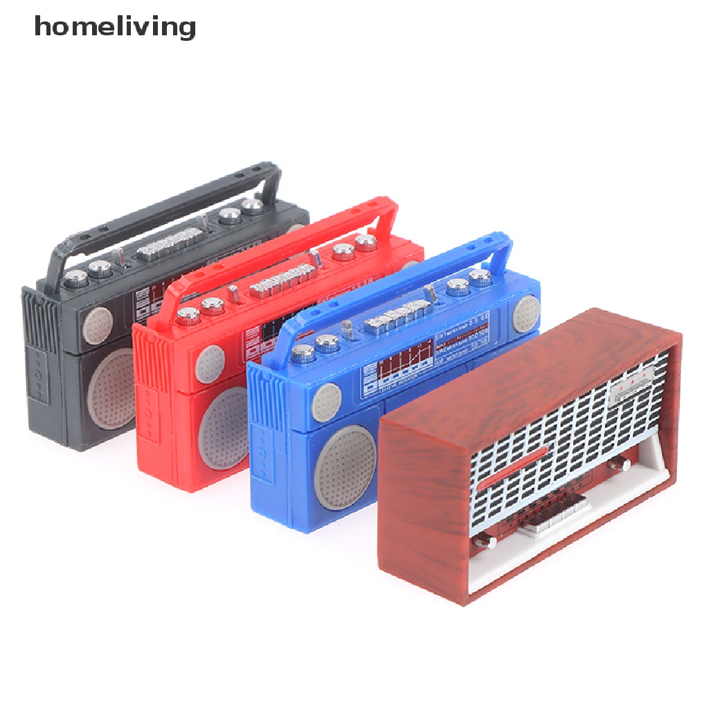 Radio Ghi Âm Mini Tỉ Lệ 1: 12 Trang Trí Nhà Búp Bê