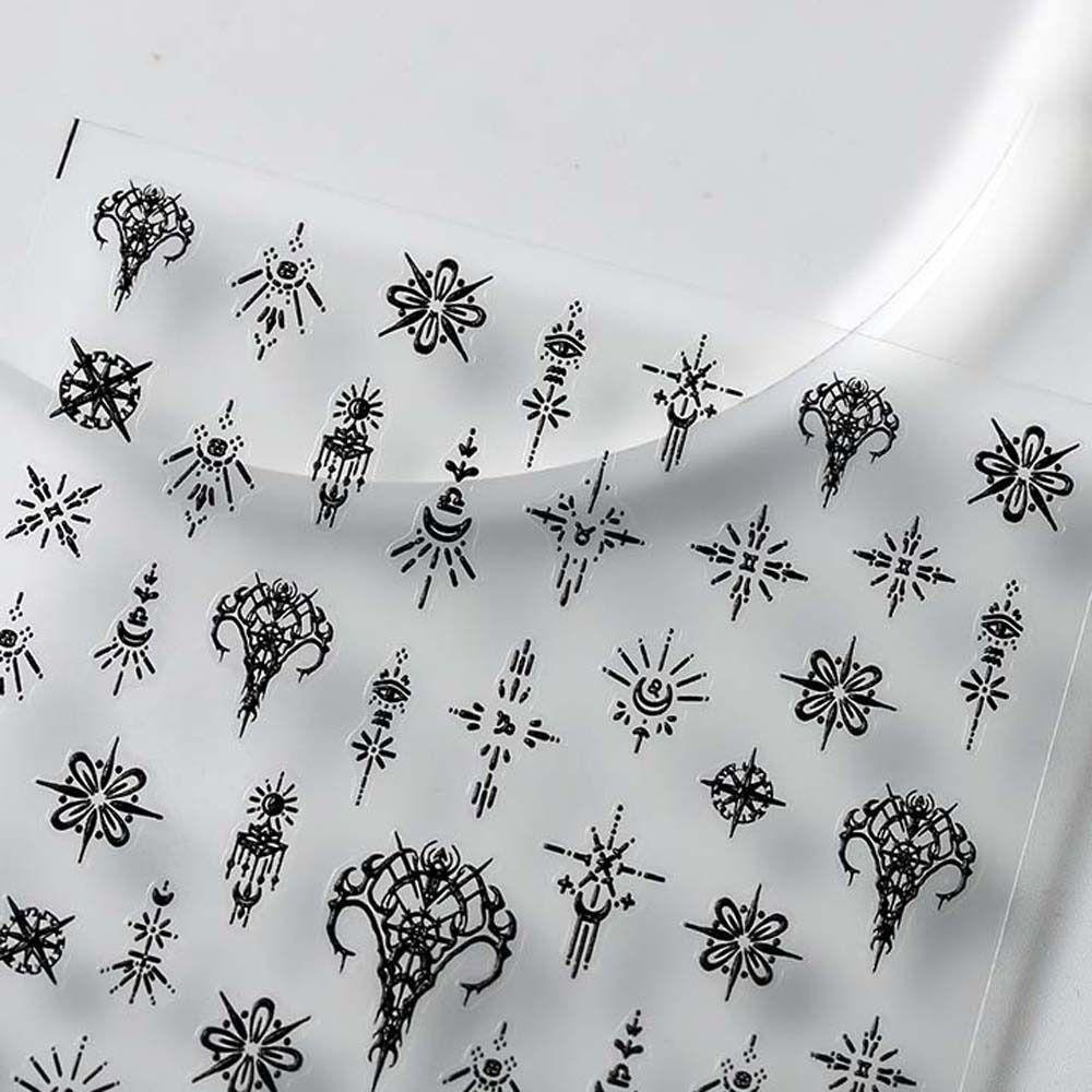 Miếng Dán Trang Trí Móng Tay 26Die Tự Dính Họa Tiết Bướm / Hoa / Trái Tim /