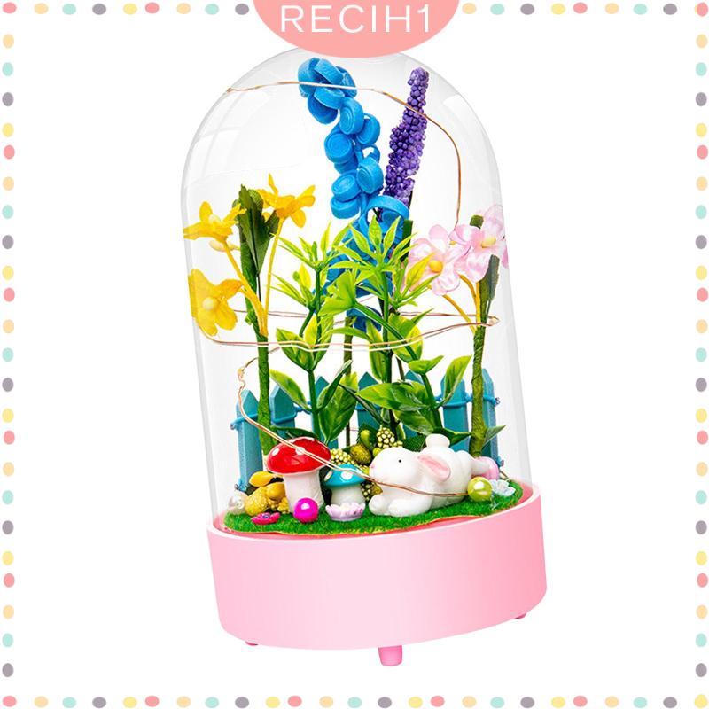 [Recih] Búp Bê Thu Nhỏ Làm Bằng Thủ Công DIY Có Khả Năng Làm Đồ Nội Thất Và Vỏ Bọc Trang Trí Sân Vườn Fairly Garden Quà Tặng