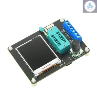 GM328A Transistor Diode SMT Component Tester 1.77inch TFT Display Capacitance ESR Voltage Frequency Meter PWM Squarewave Signal Generator Electronic Kit