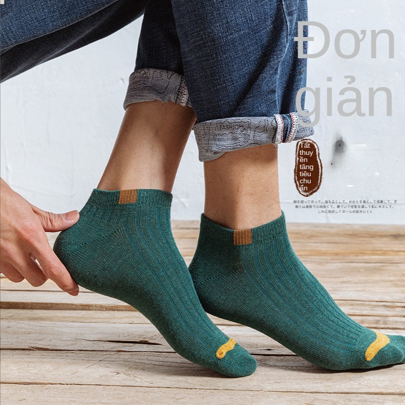 Vớ Thuyền Cổ Thấp Thoáng Khí Phong Cách Retro Bốn Mùa OOP392