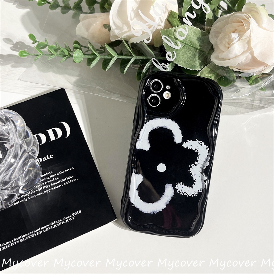 Ốp Điện Thoại Silicon Mềm Họa Tiết Hoa Bảo Vệ Cho iPhone 14 13 12 11 Pro Max X XR Xs Max 6 7 8 Plus
