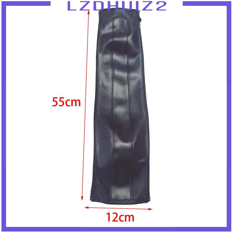 Vỏ Bọc Tay Cầm Xe Đẩy Bằng Da PU Chống Nước Chống Bụi Bảo Vệ Thông Dụng