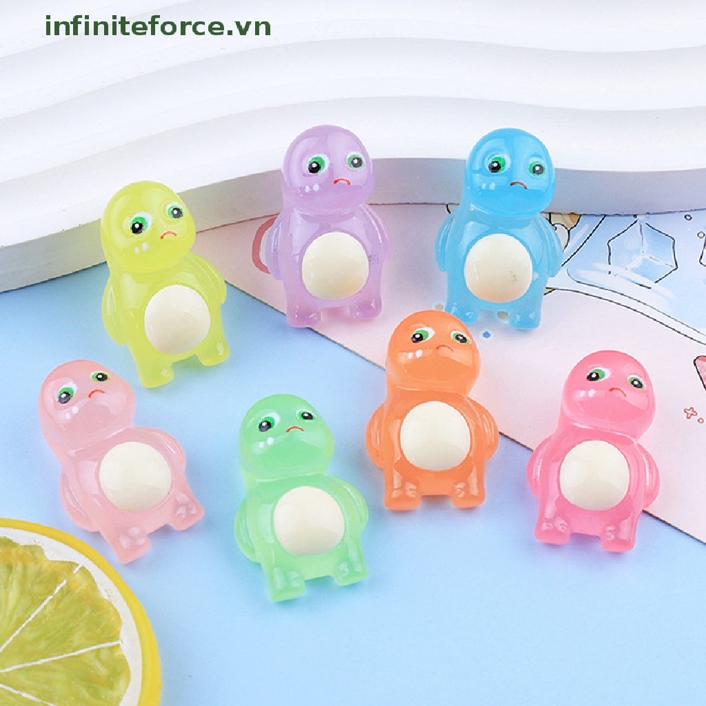 Set 5 Mô Hình Khủng Long Bằng Nhựa Phát Quang Dùng Để Trang Trí Diy