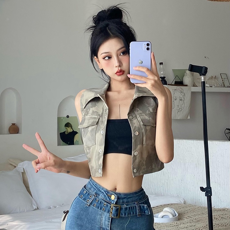 Áo Thun Ba Lỗ Họa Tiết Rằn Ri Thời Trang Cá Tính