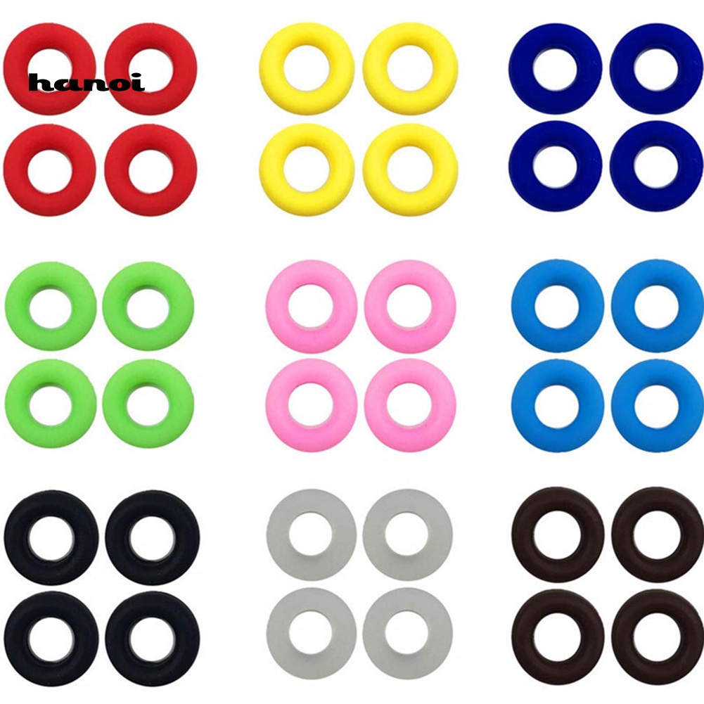 Set 10 Cặp Móc Tròn Bằng Silicon Mềm Chống Trượt Dùng Để Cố Định Tai Khi Chơi Thể Thao