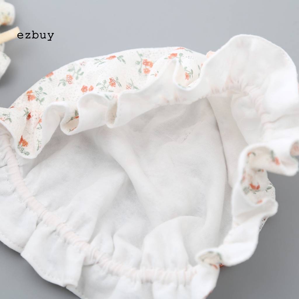 Mũ Ngư Dân Chống Nắng Thoáng Khí Khô Nhanh In Họa Tiết Hoa Có Thể Điều Chỉnh Cho Bé Gái