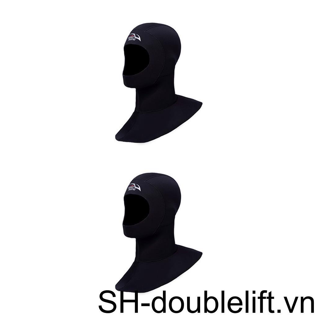 Mũ Lặn Màu Trơn Dày 3mm 1 / 2 / 3 Giữ Cố Định DH-321 Bằng Nylon Cho Nam Nữ