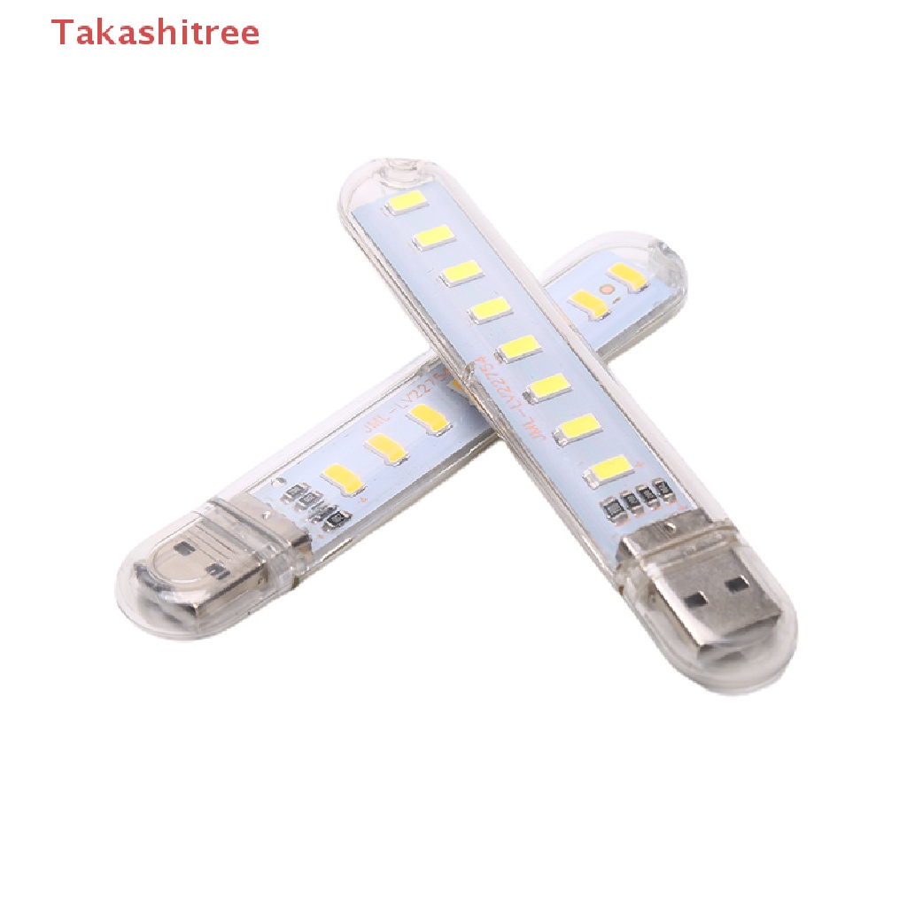 Đèn LED Đọc Sách 8 Bóng SMD 5V Ánh Sáng Trắng Ấm Kết Nối USB
