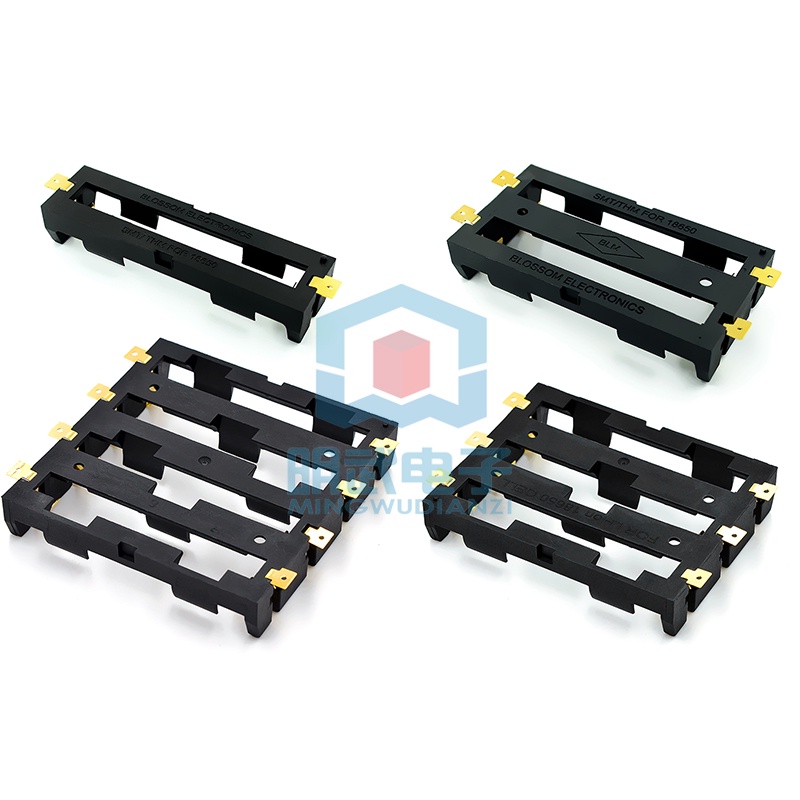 Hộp 18650 Miếng Vá Đơn / Đôi / Ba / Bốn SMT 1-4 SMD Giá Đỡ