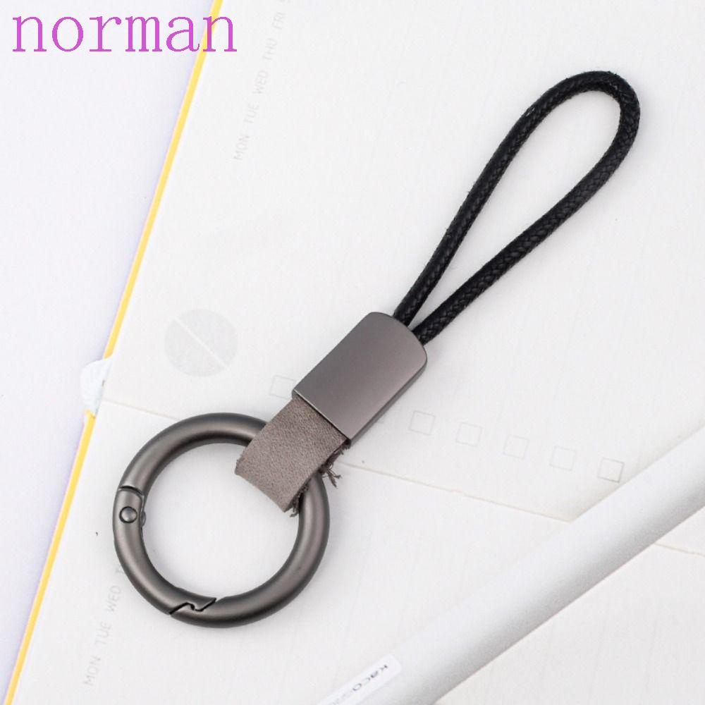 Móc Khóa Dây Da Bện Đa Năng Sáng Tạo Hợp Thời Trang Giá Đỡ