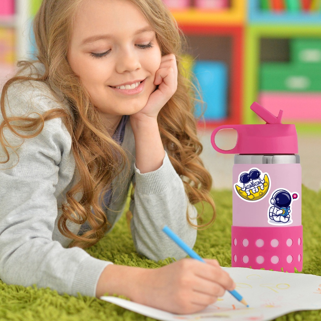 ❉ Miếng Dán Khen Thưởng Cho Bé Series 01 ❉ Bộ 50 Sticker Chống Thấm Nước Họa Tiết Doodle Hợp Thời Trang