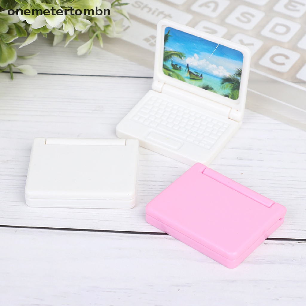 Set 2 Laptop Mini Tỉ Lệ 1: 12 Thời Trang Cho Nhà Búp Bê