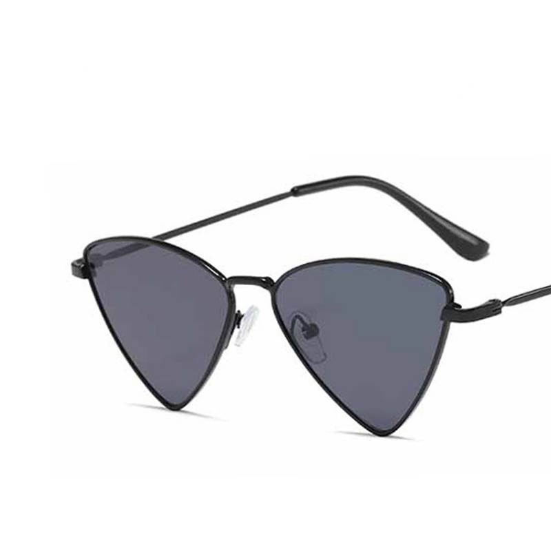 (AIMURUSI) COD Kính Mát Gọng Kim Loại Hình Tam Giác Thời Trang Đường Phố Cá Tính Cho Bé Trai Và Bé Gái Boom