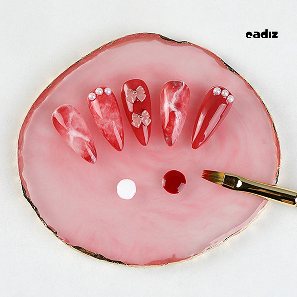 Khay Trưng Bày Màu Móng Tay Hình Tròn / Ngôi Sao / Trái Tim Dễ Thương Tiện Dụng