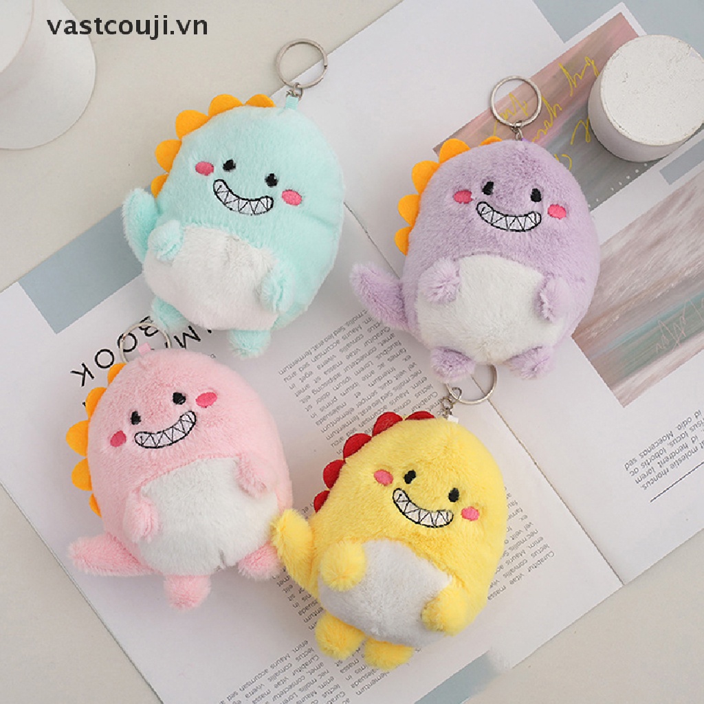 1 Móc Khóa Hình Khủng Long Nhồi Bông Đáng Yêu