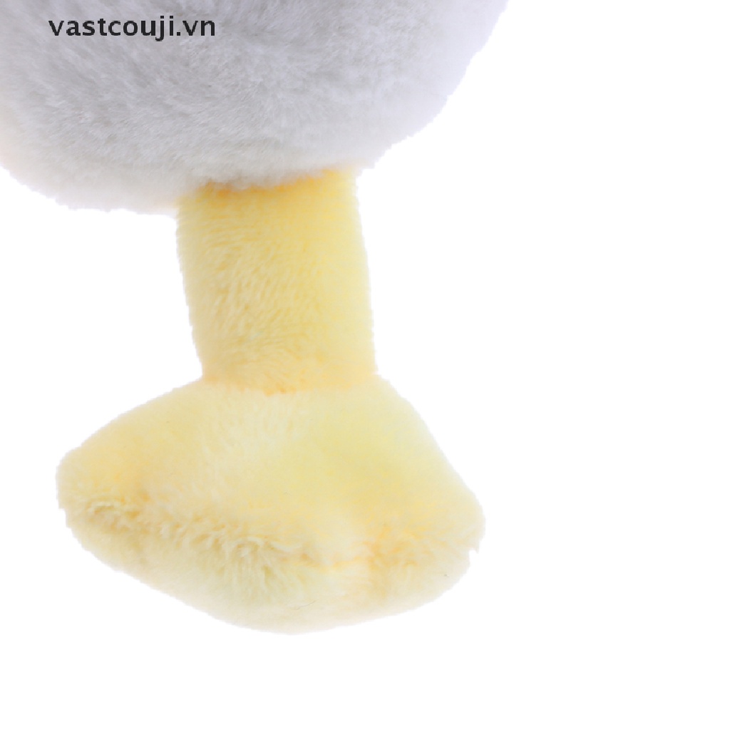 Móc Khóa Hình Vịt Nhồi Bông Gắn Ba Lô Sáng Tạo Vui Nhộn