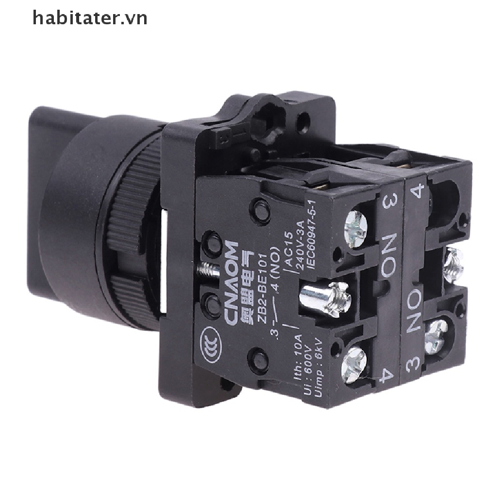 Công Tắc Nút Bấm 3 Vị Trí XB2-ED25 XB2-ED33 10A