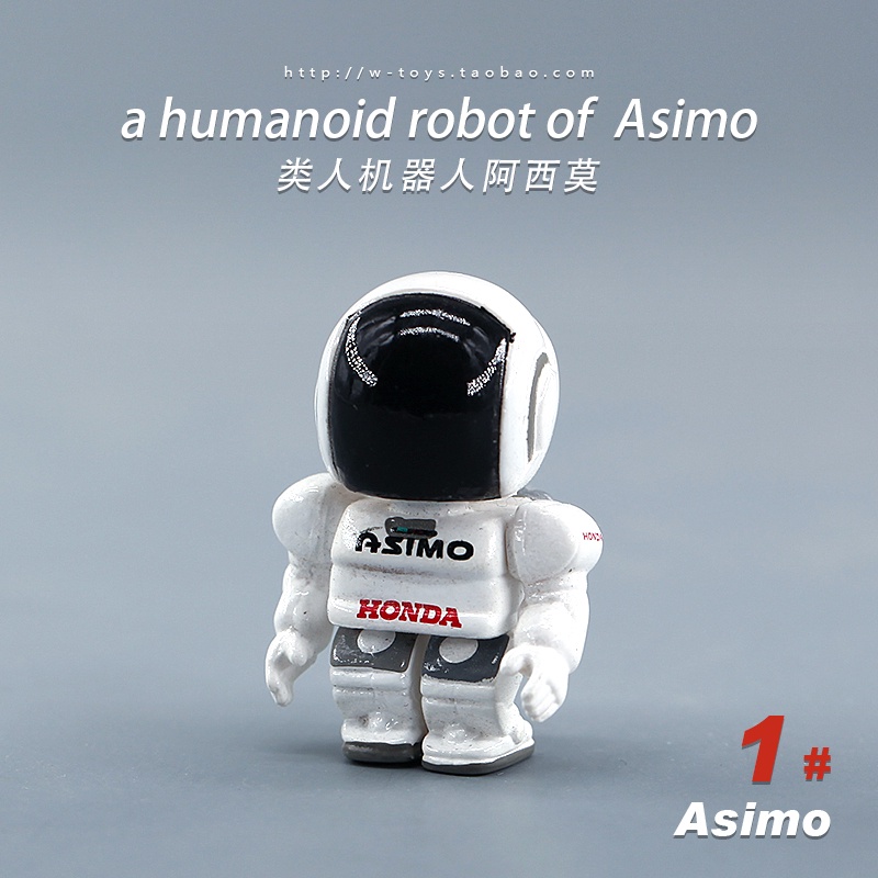Mô Hình Búp Bê Amosi Asimo Robot Asimof Mini Chính Hãng