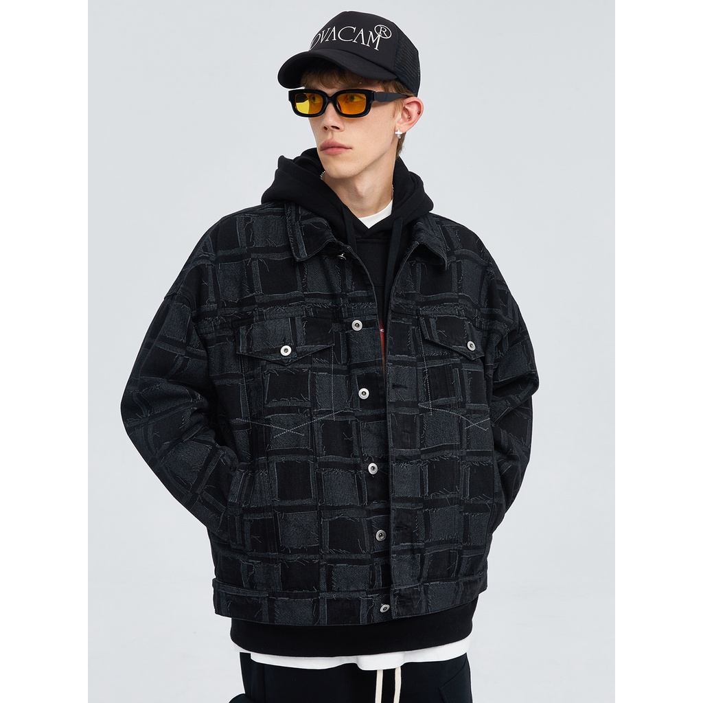 Áo Khoác Denim Mỏng Thời Trang Xuân Thu 2023 Mới Cho Nam