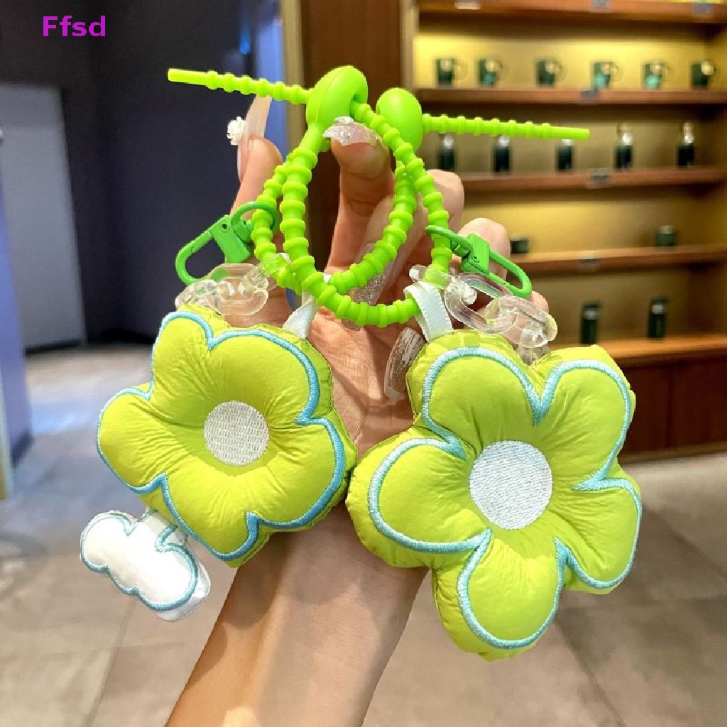 {Ffsd} Móc Khóa Bông Hoa Nhỏ Bằng Vải Tinh Tế Hợp Thời Trang Cho Nữ * Bán Chạy