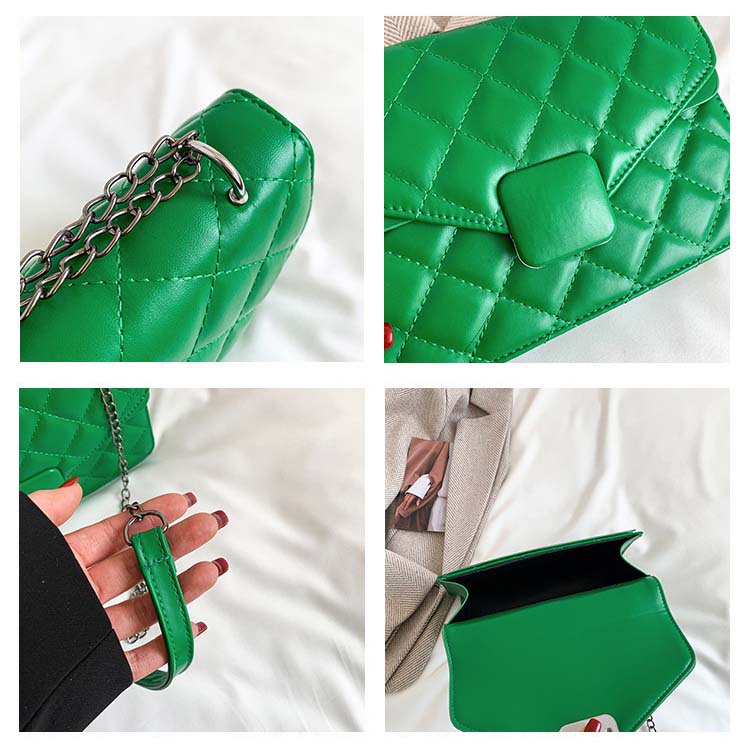 Túi Đeo JASMIN NOIR Chéo Da PU Đính Kim Cương Thời Trang Cho Nữ