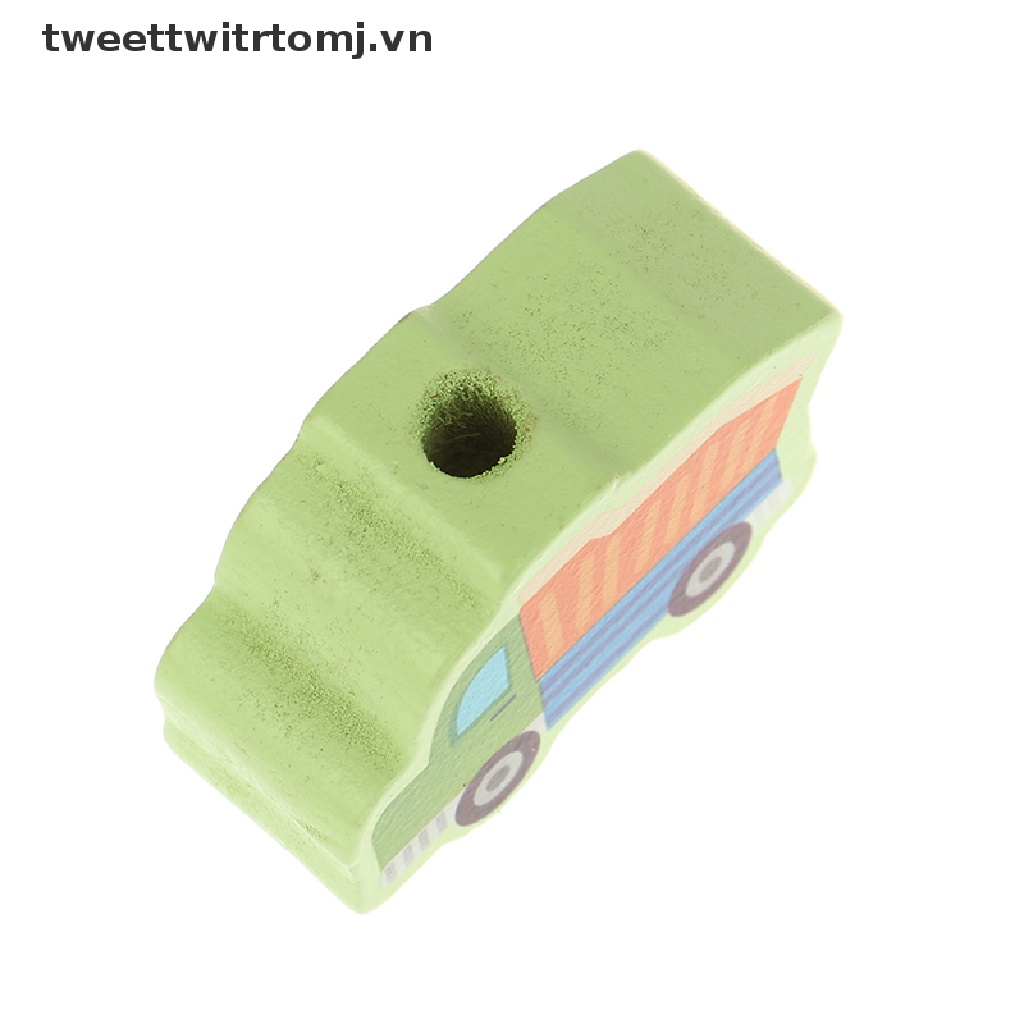 Set 12 / 16 / 23 / 25 Đồ Chơi Xỏ Dây Hạt DIY Hình Động Vật / Trái Cây Dành Cho Trẻ Em