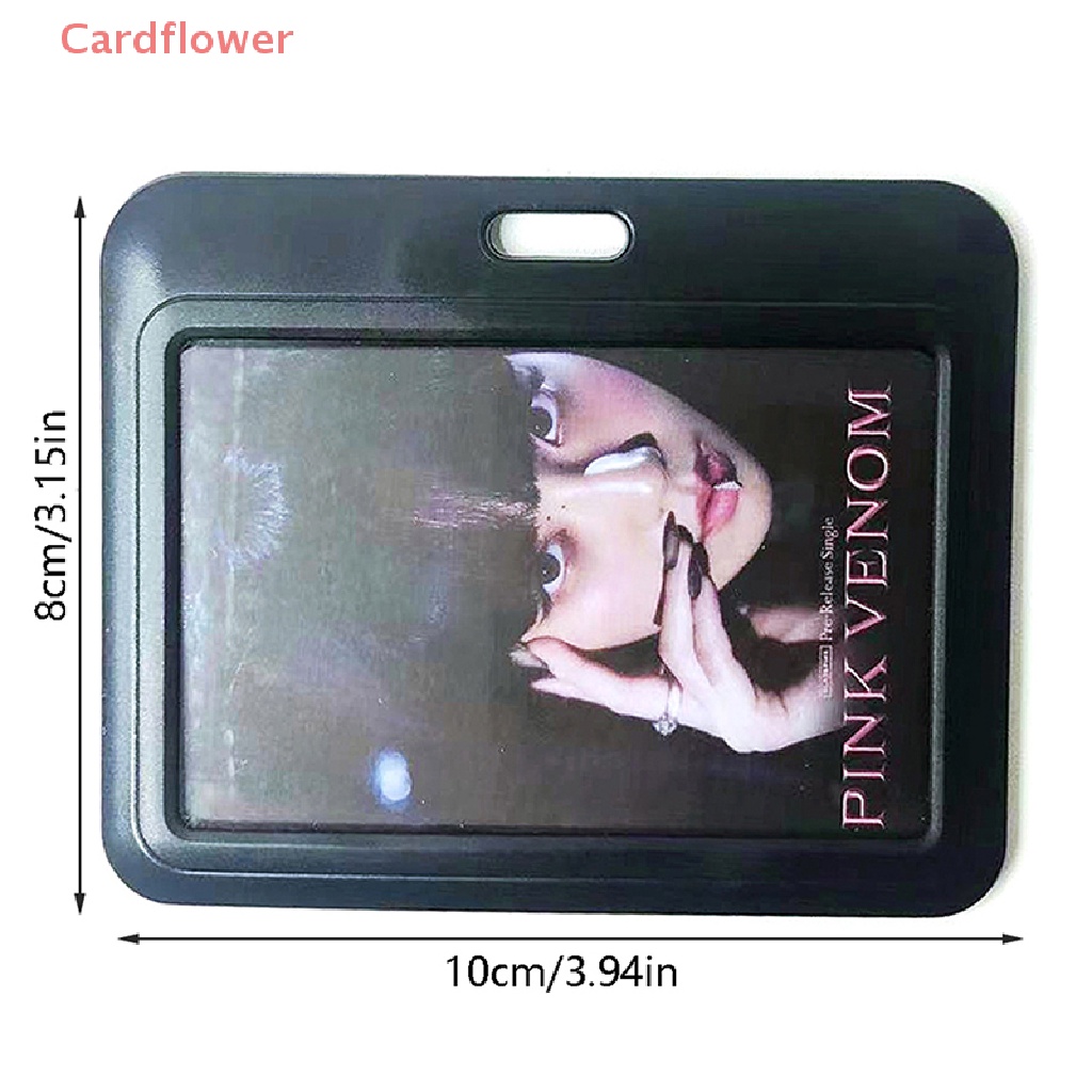 < Cardflower > Ví Đựng Thẻ Ảnh Nhóm Nhạc Kpop Black Series Mới Bảo Vệ Bảo Vệ Cho Văn Phòng Phẩm