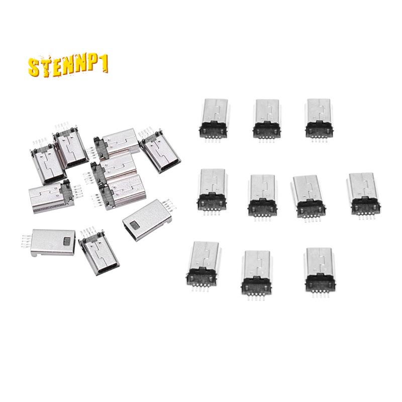 Set 20 Giắc Nhận USB Loại B 180 Độ 5-Pin SMD SMT