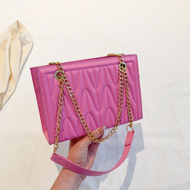 Túi Tote Đeo Vai / Kẹp Nách Cỡ Lớn Phối Dây Xích Thời Trang 2023 Cho Nữ