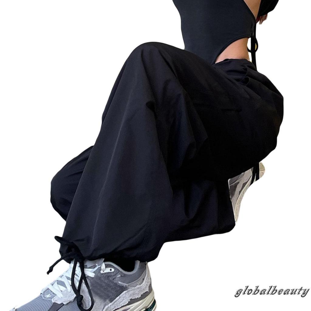 Quần Dài Lưng Thun Dây Rút Màu Sắc Đơn Giản Thời Trang Mùa Hè Cho Nữ