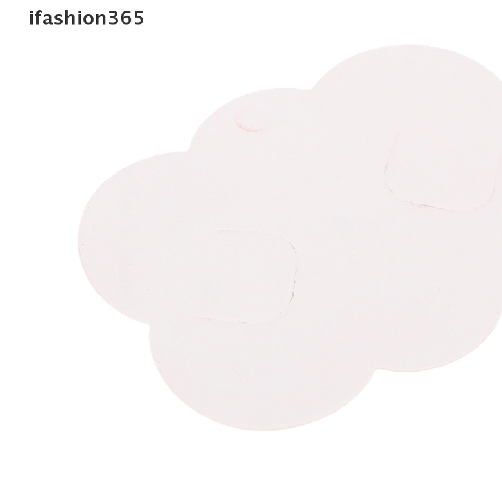 Set 50 Kẹp Tóc Giấy Trưng Bày Hình Đám Mây Thời Trang ifashion365