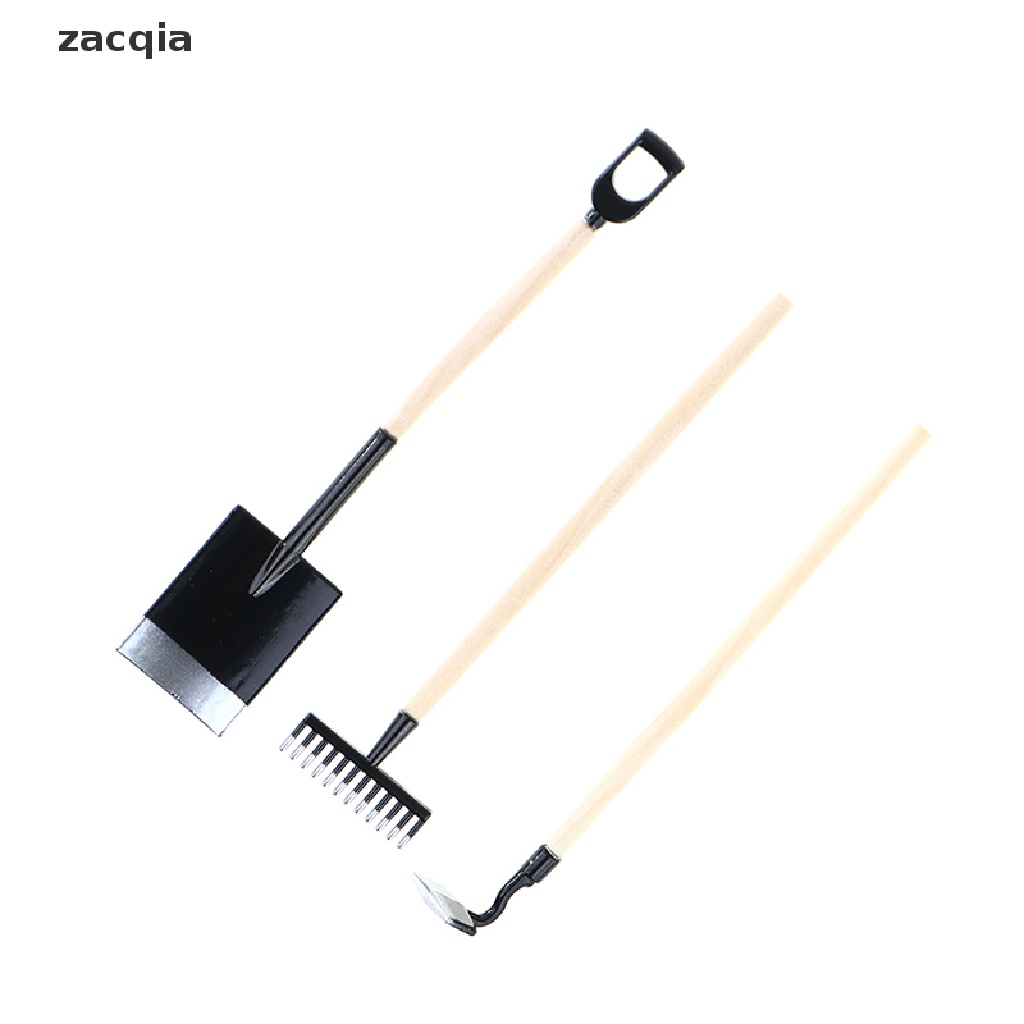 Set 3 Dụng Cụ Làm Vườn Mini Tỉ Lệ 1: 12 Trang Trí Nhà Búp Bê