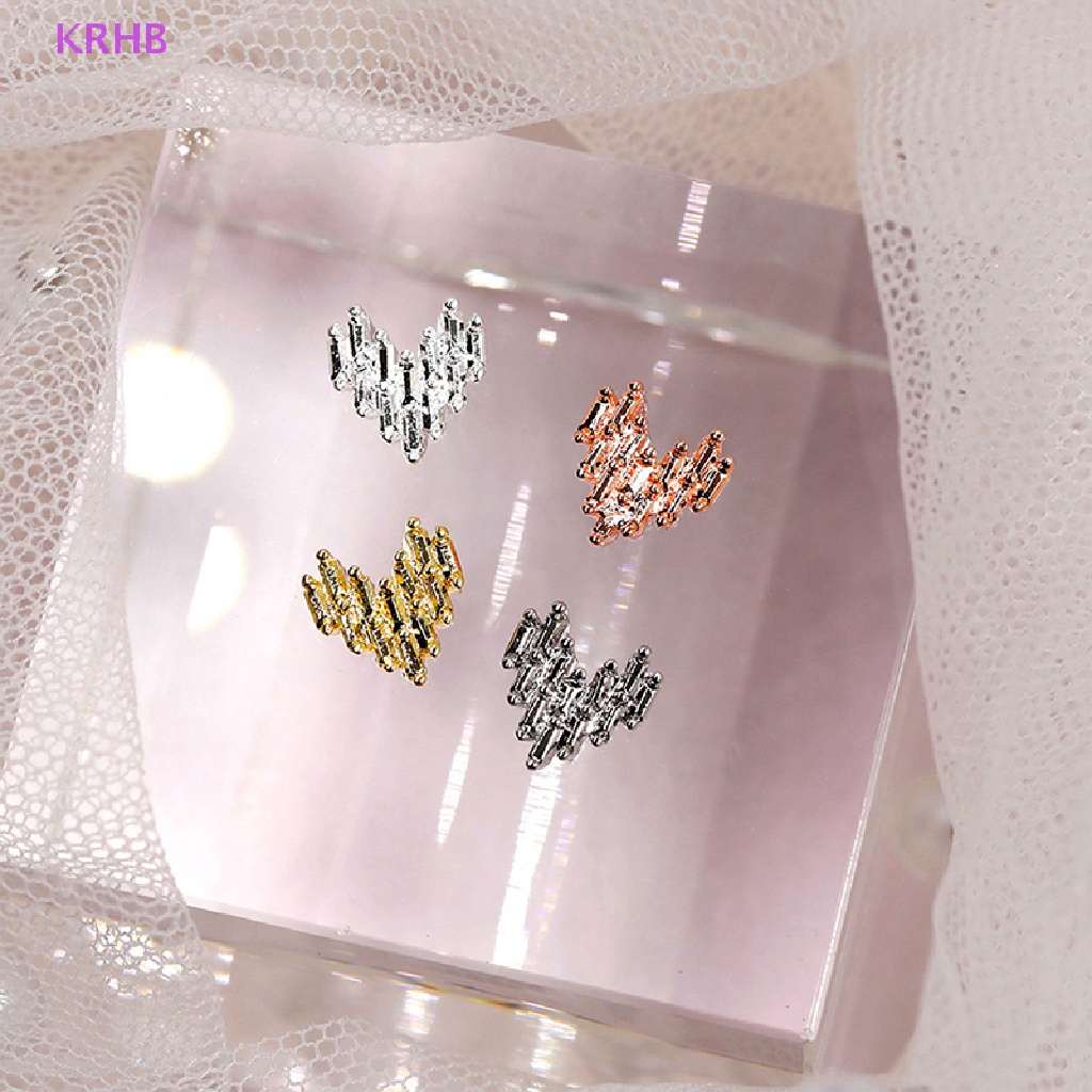 Set 10 Hạt Cườm 3D Lấp Lánh Dùng Trang Trí Móng Nghệ Thuật DIY Mới