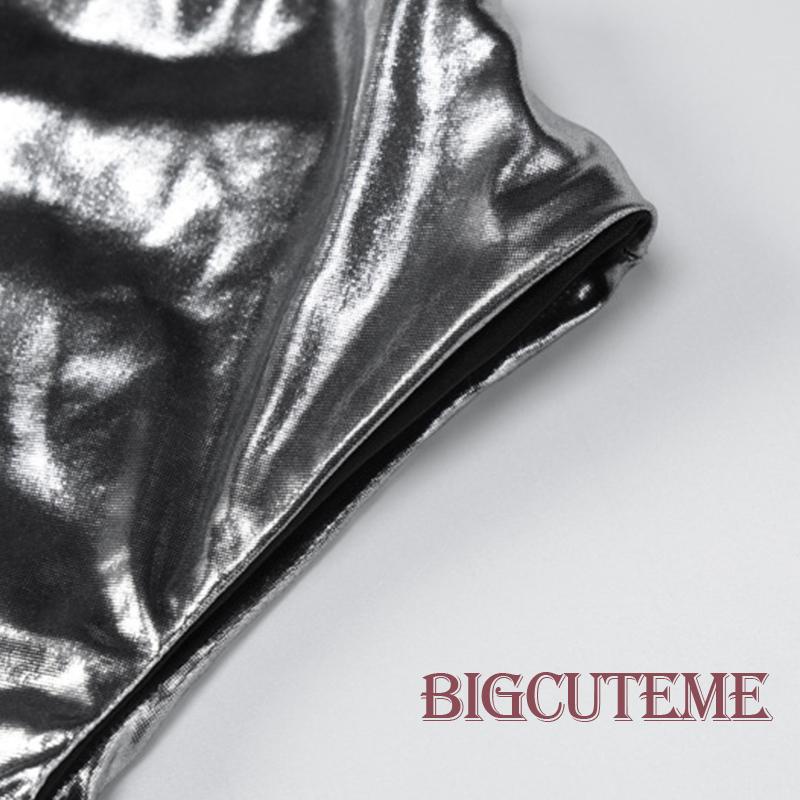 [] - Áo Không Tay Cổ Tròn Viền Cong Màu Trơn Ôm Dáng Thời Trang Mùa Hè Dành Cho Nữ Đi Tiệc Câu Lạc Bộ