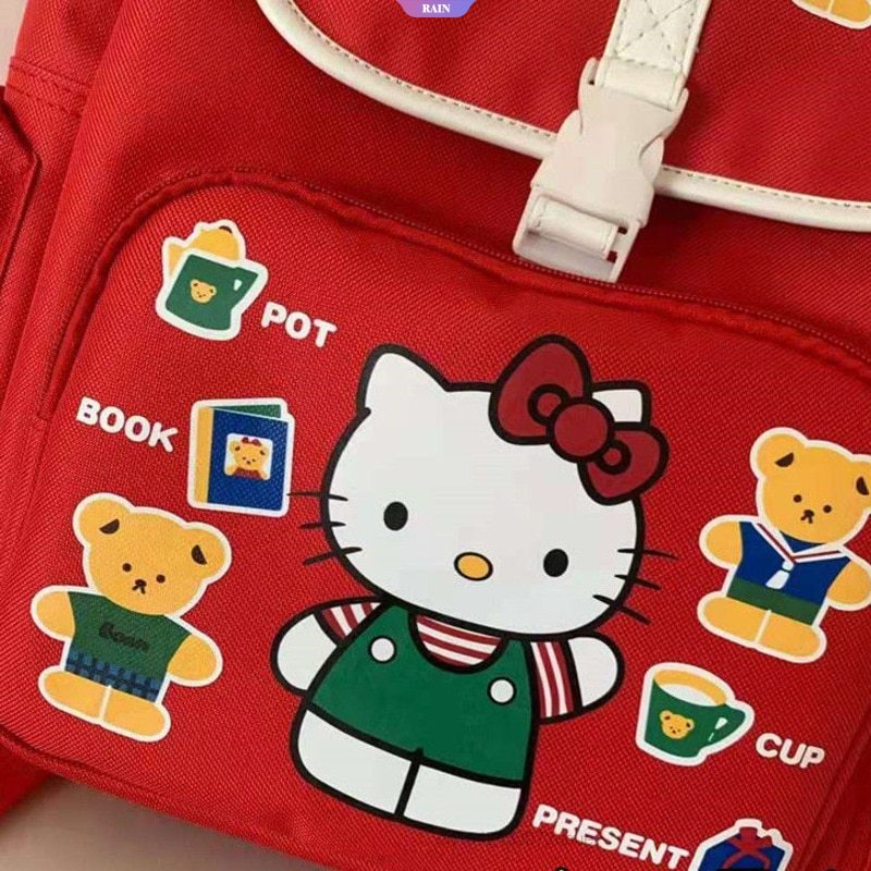 Balo Đi Học Họa Tiết Sanrio Hello Kitty Phong Cách Nhật Bản Dễ Thương Cho Nữ Y2k