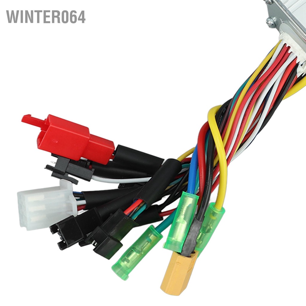 Bộ Điều Khiển Động Cơ Xe Đạp Điện 24V 36V 48V 250W 350W 17A Với Bộ Đồng Hồ Đo EN06 LCD