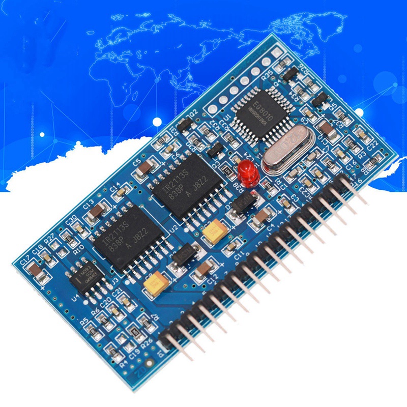1 Bảng Mạch Chuyển Đổi SPWM 5V DC-AC Spmw EGS002 12Mhz EG8010 + IR2113