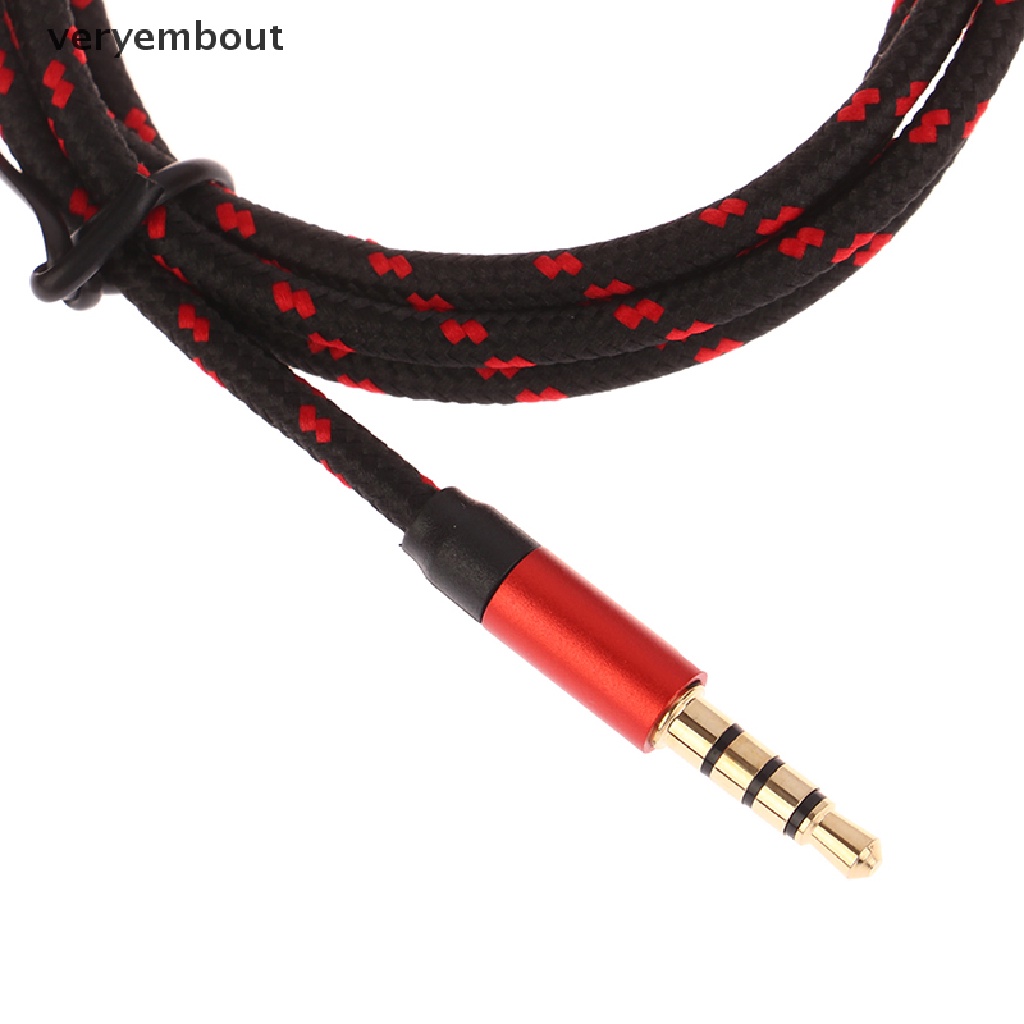 Dây Cáp Âm Thanh Nối Đầu Cắm 3.5mm Với Cổng AUX Cho Điện Thoại / Máy Tính / Xe Hơi