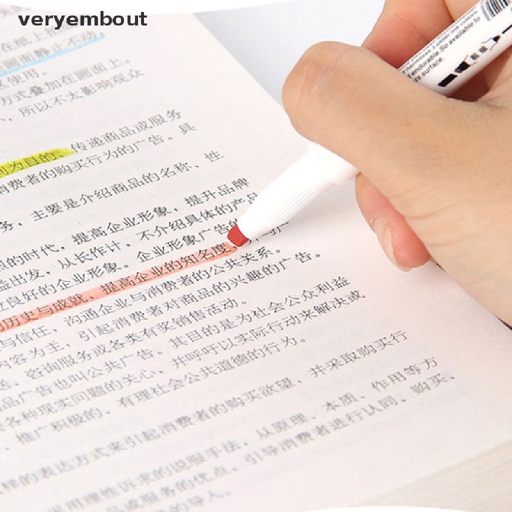 Hộp Bút Đánh Dấu Hai Đầu 5 Màu Huỳnh Quang Nghệ Thuật