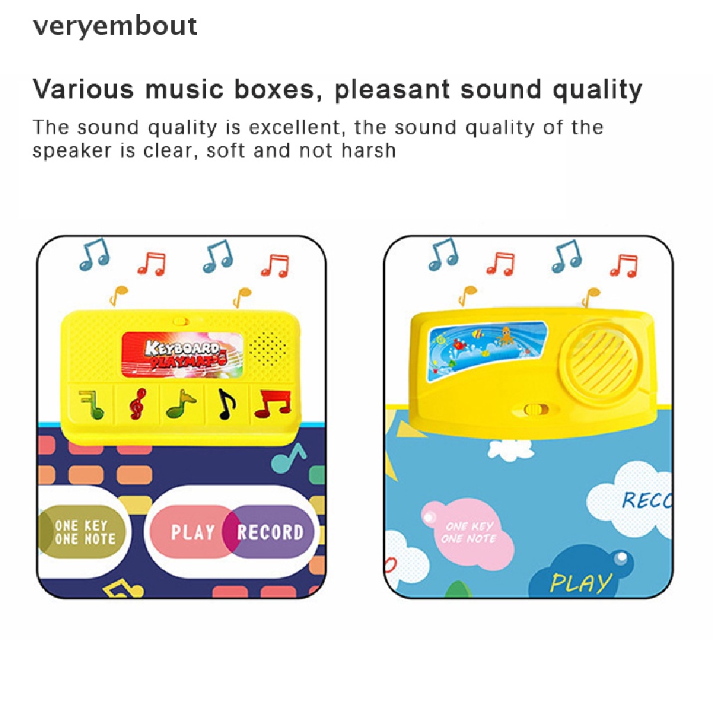 Thảm Nhạc Cụ Hai Hàng Chuyên Dụng Cho Bé Sơ Sinh