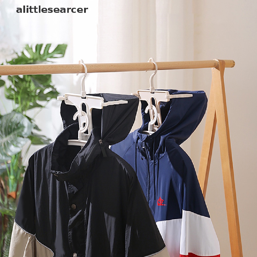 Móc Nhựa Treo Quần Áo Có Kẹp Xoay 360 Độ Tiện Dụng° Áo Hoodie Cổ Lọ Thời Trang Cá Tính
