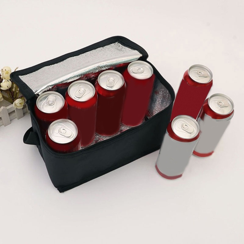 Túi Đựng Cơm Trưa Giữ Nhiệt Cỡ Lớn Có Khóa Kéo Tiện Dụng Mang Theo Du Lịch Dã Ngoại